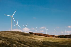 wind turbine farm